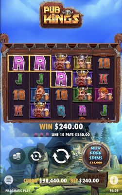 Three of a Kind win