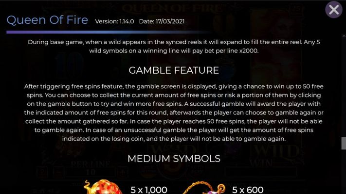 Gamble feature