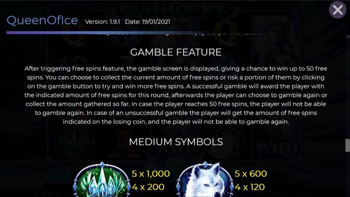 Gamble feature