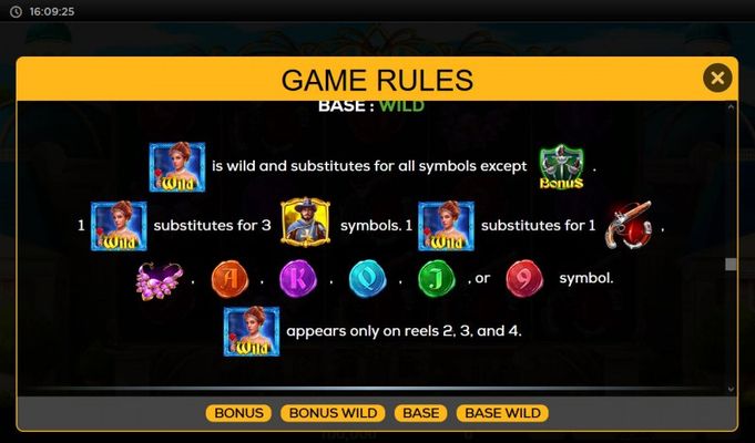 Wild Symbol Rules