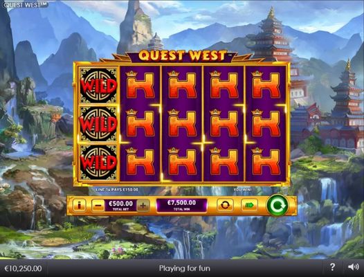 Quest West :: Multiple winning combinations lead to a big win