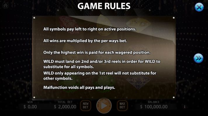 General Game Rules