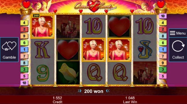 Three blonde woman scatter symbols triggers addtional free spins.