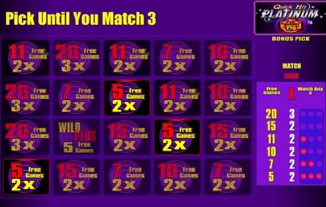 5 free games awarded with a 2x multiplier