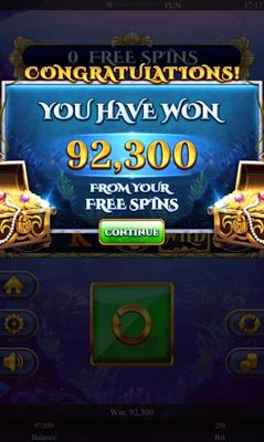 Total Free Games Payout