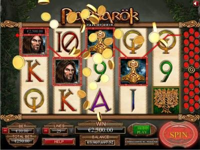 four of a kind triggers a $12,500 jackpot