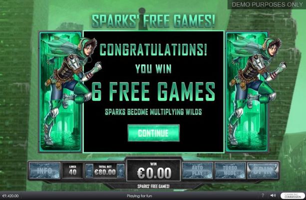 6 Free Games Awarded