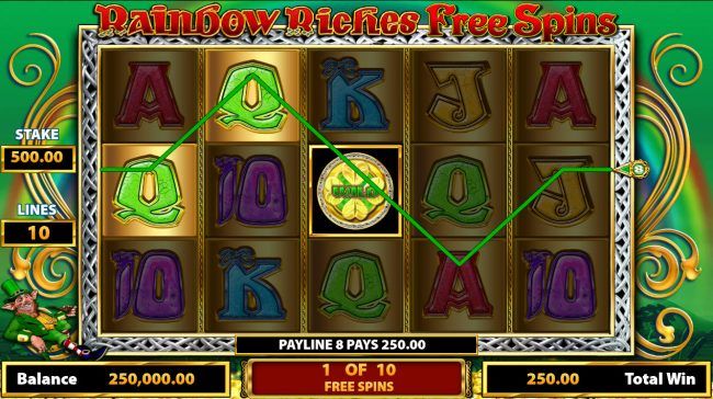 Free Spins Game Board