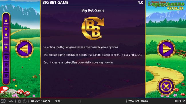 Big Bet Rules