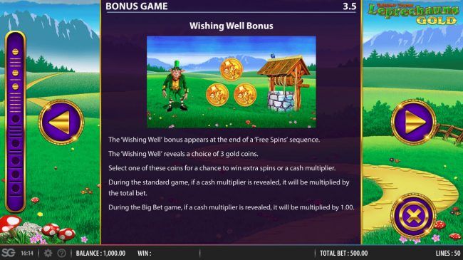 Bonus Game Rules