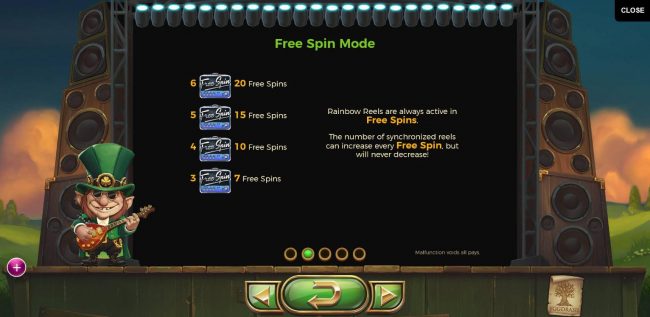 Free Spins Mode Rules
