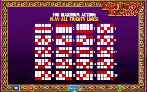 payline diagrams