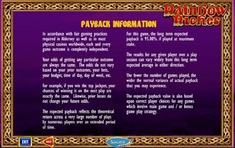 payback information
