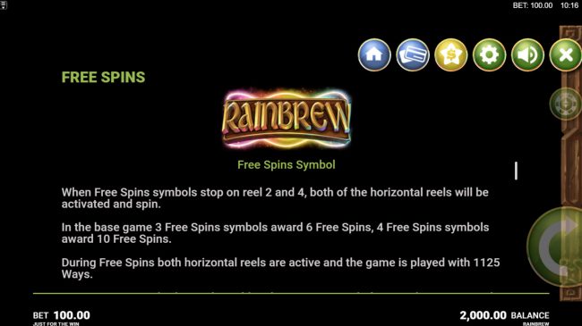 Free Spins Rules