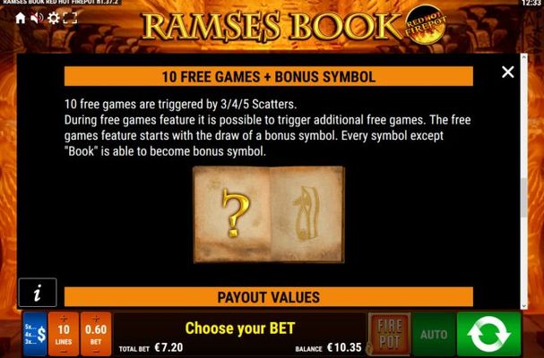 Free Spins Bonus Game Rules