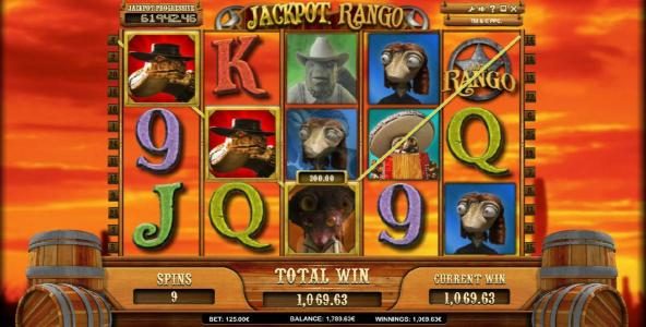 multiple winning paylines triggers a $1,000 jackpot during free spins feature