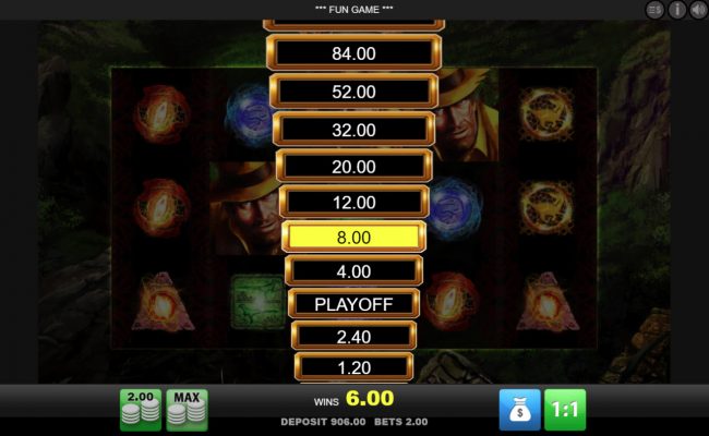 Ladder Gamble Feature Game Board