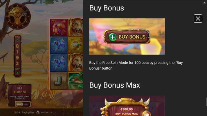 Buy Bonus