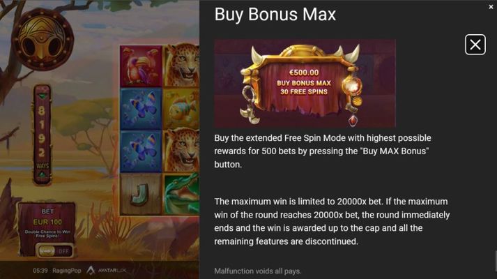 Buy Bonus Max