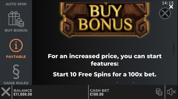 Buy Bonus