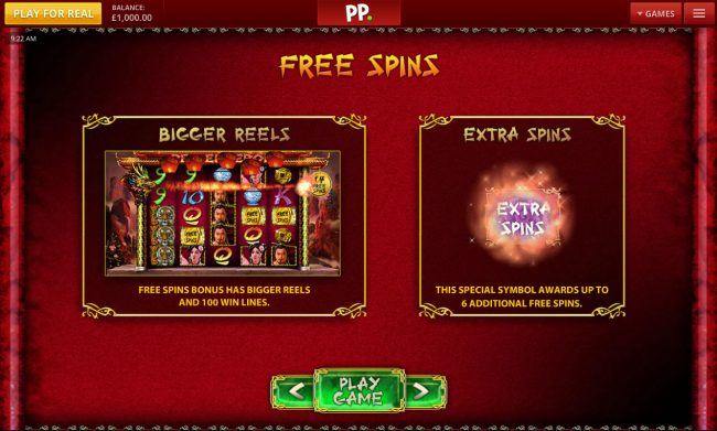 Free Spins Rules