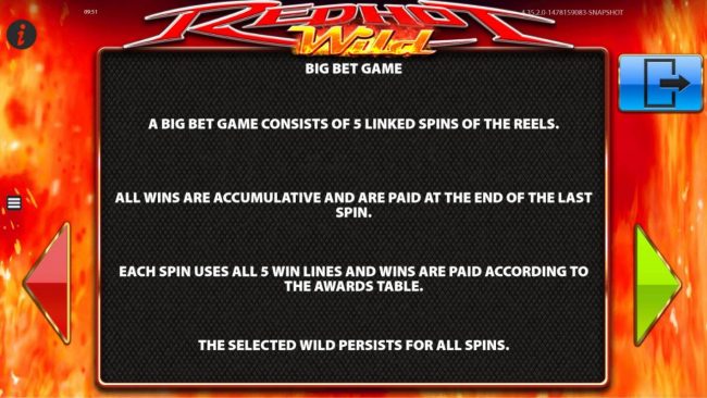 Big Bet Game Rules - Continued