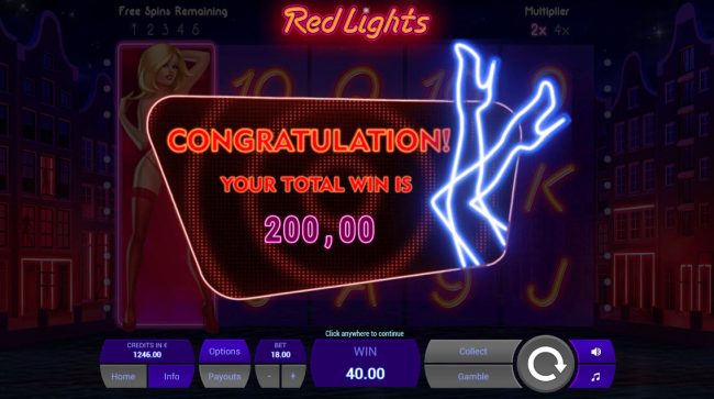 Total Free Spins Payout