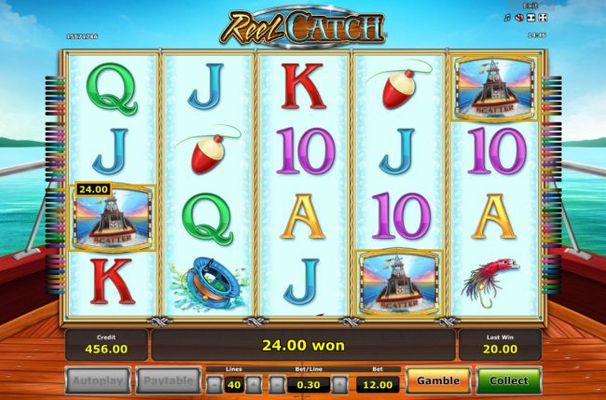 Scatter win triggers the free spins feature
