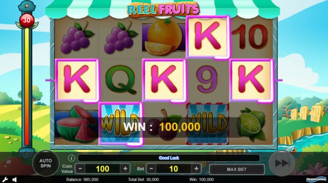 A winning five of a kind