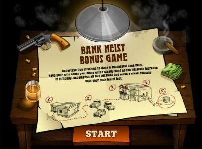 how to play the bank hiest bonus feature