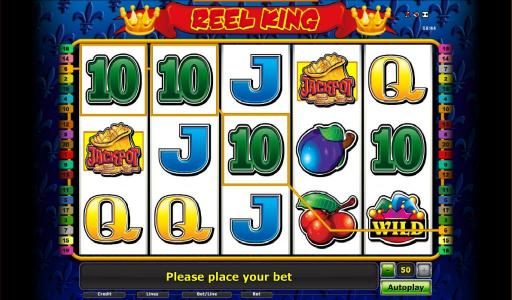 Reel King online slot playing field