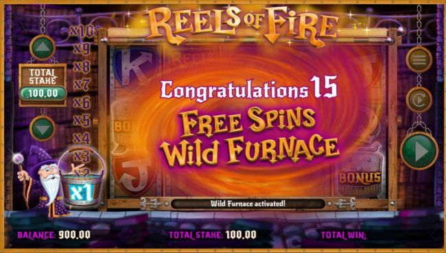 15 Free Spins