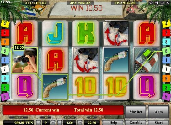 Free Spins Game Board