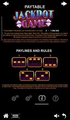 Jackpot Feature