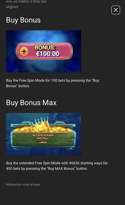 Buy Bonus