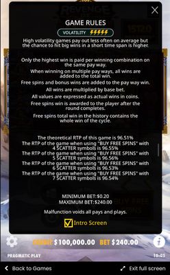General Game Rules