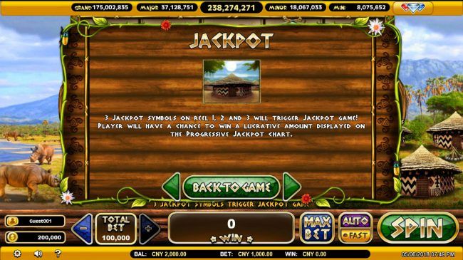 Jackpot Rules