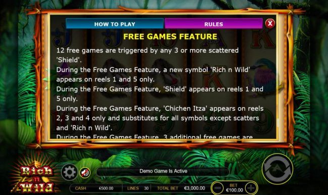 Free Spins Bonus Game Rules