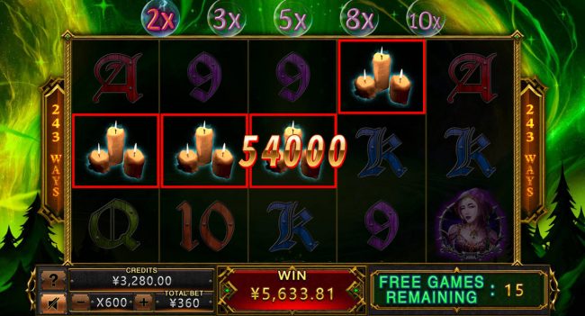 Free Spins Game Board