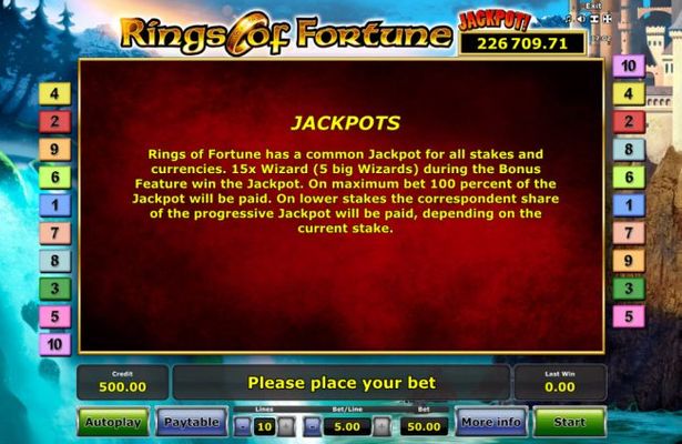 Jackpot Rules