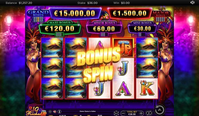 Bonus Spin triggered