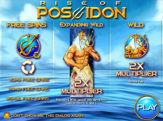 Freatures include Free Spins, Expanding Wild and Wild Multipliers!