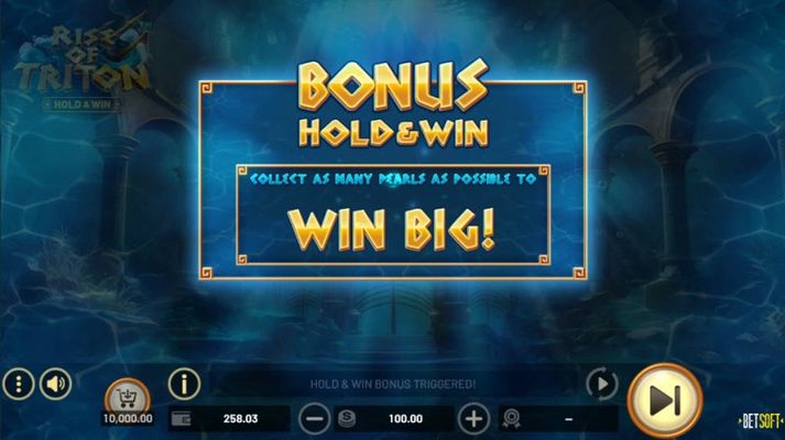 Hold and Win Feature