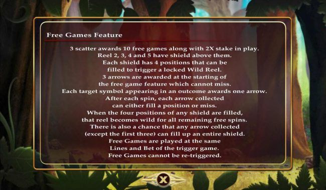 Free Games Feature Rules