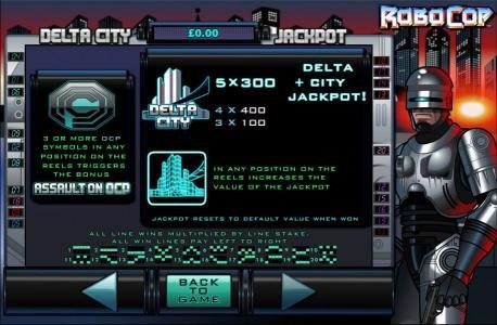 Delat City Jackpot Rules