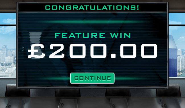 Total bonus payout 200 credits