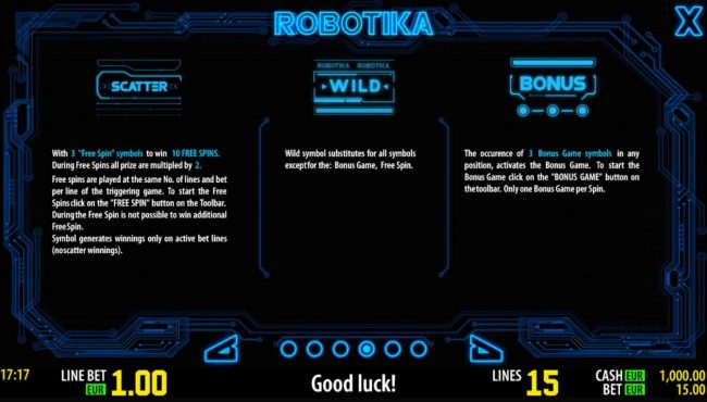 Wild, Scatter and Bonus Symbols Rules