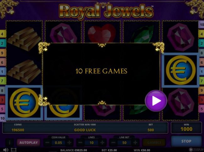 Ten Free Games Awarded