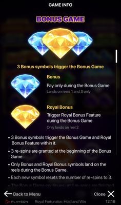 Bonus Game