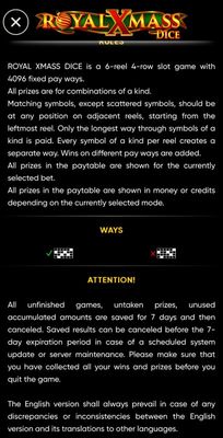 General Game Rules